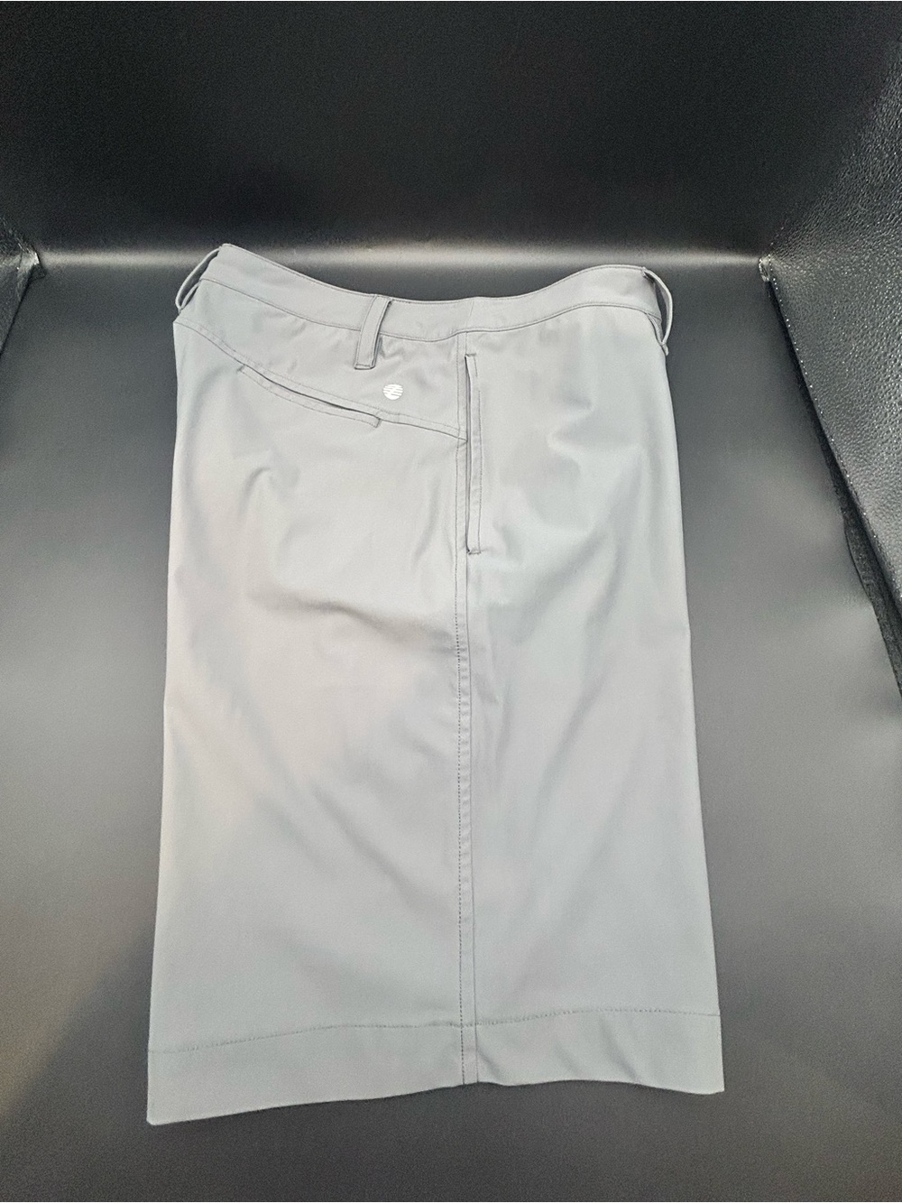 Zella Men's Golf Light Gray Flat Front Performance Shorts